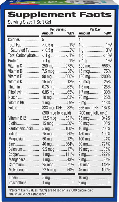 PreserVision AREDS 2 + Multivitamin Eye Health Formula